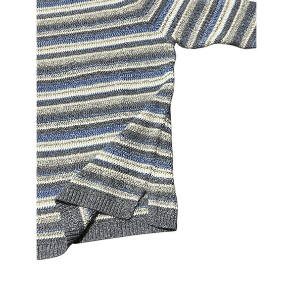 Talbots Women's Pullover Sweater Striped Size Medium - Picture 2 of 6